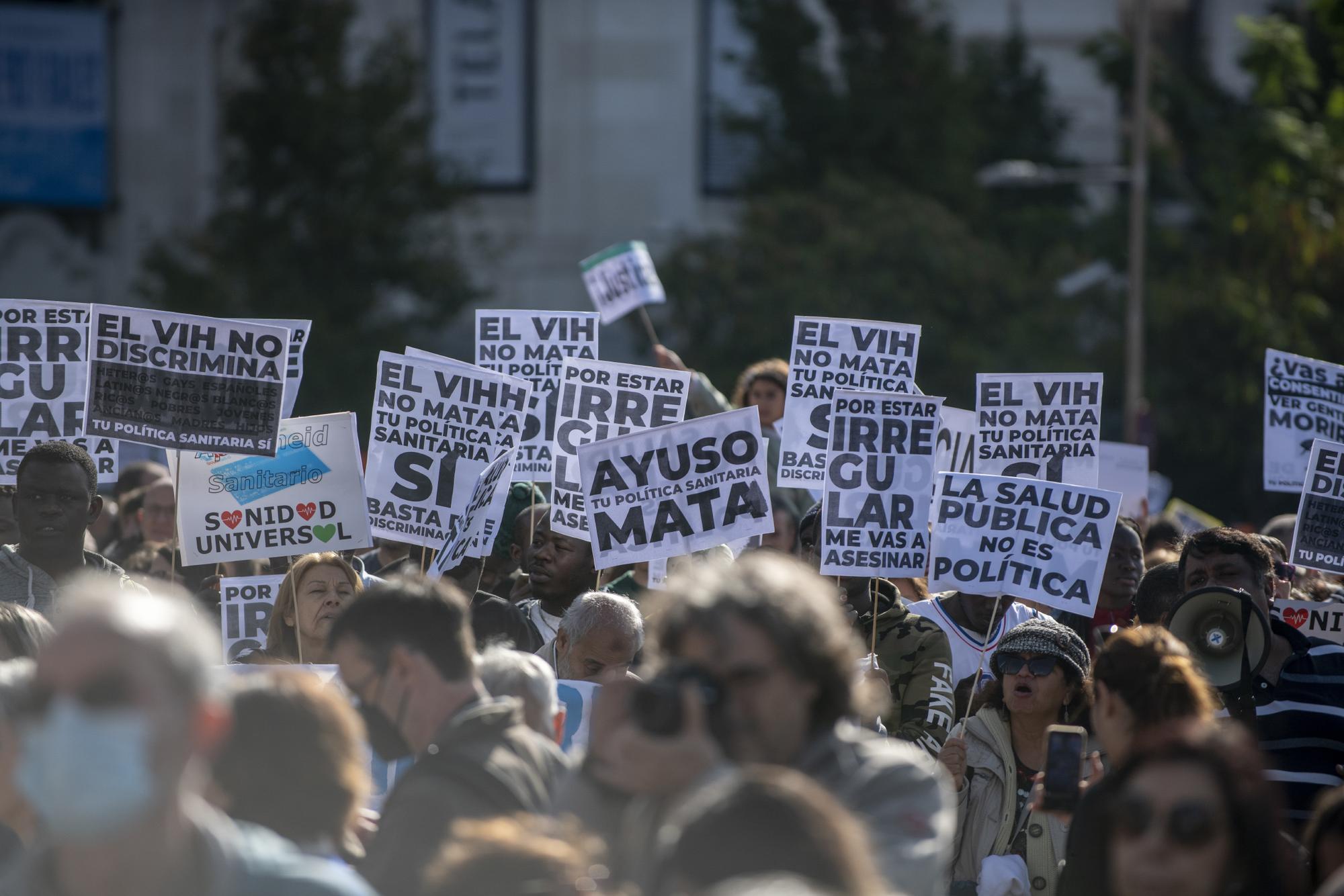 Manifestación por la Sanidad Pública en Madrid - 17